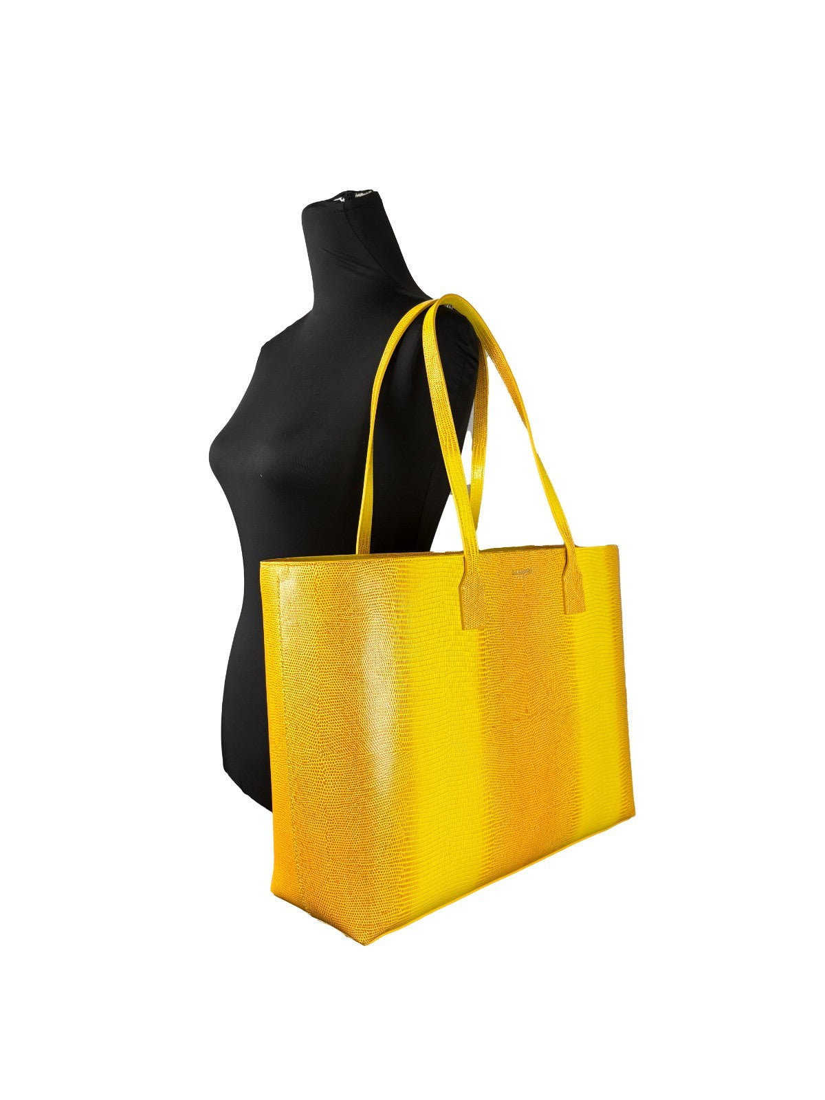 Burberry London Medium totebag i präglat skinn – bild 4