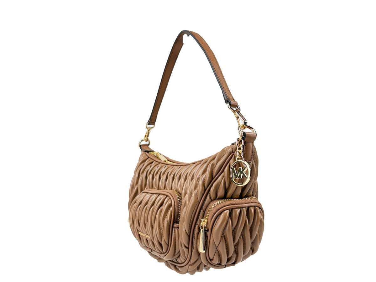 Michael Kors Merritt Small crossbody-väska i Luggage – bild 2