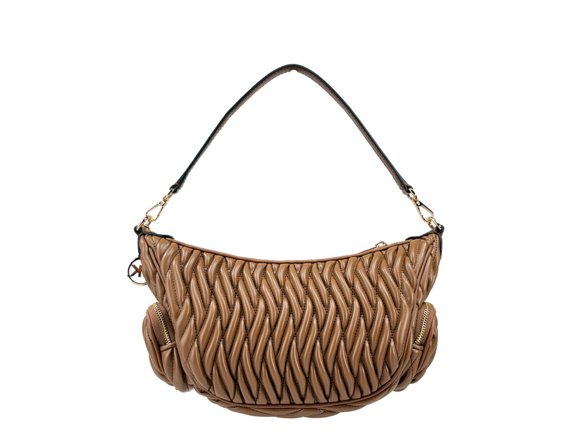 Michael Kors Merritt Small crossbody-väska i Luggage – bild 3