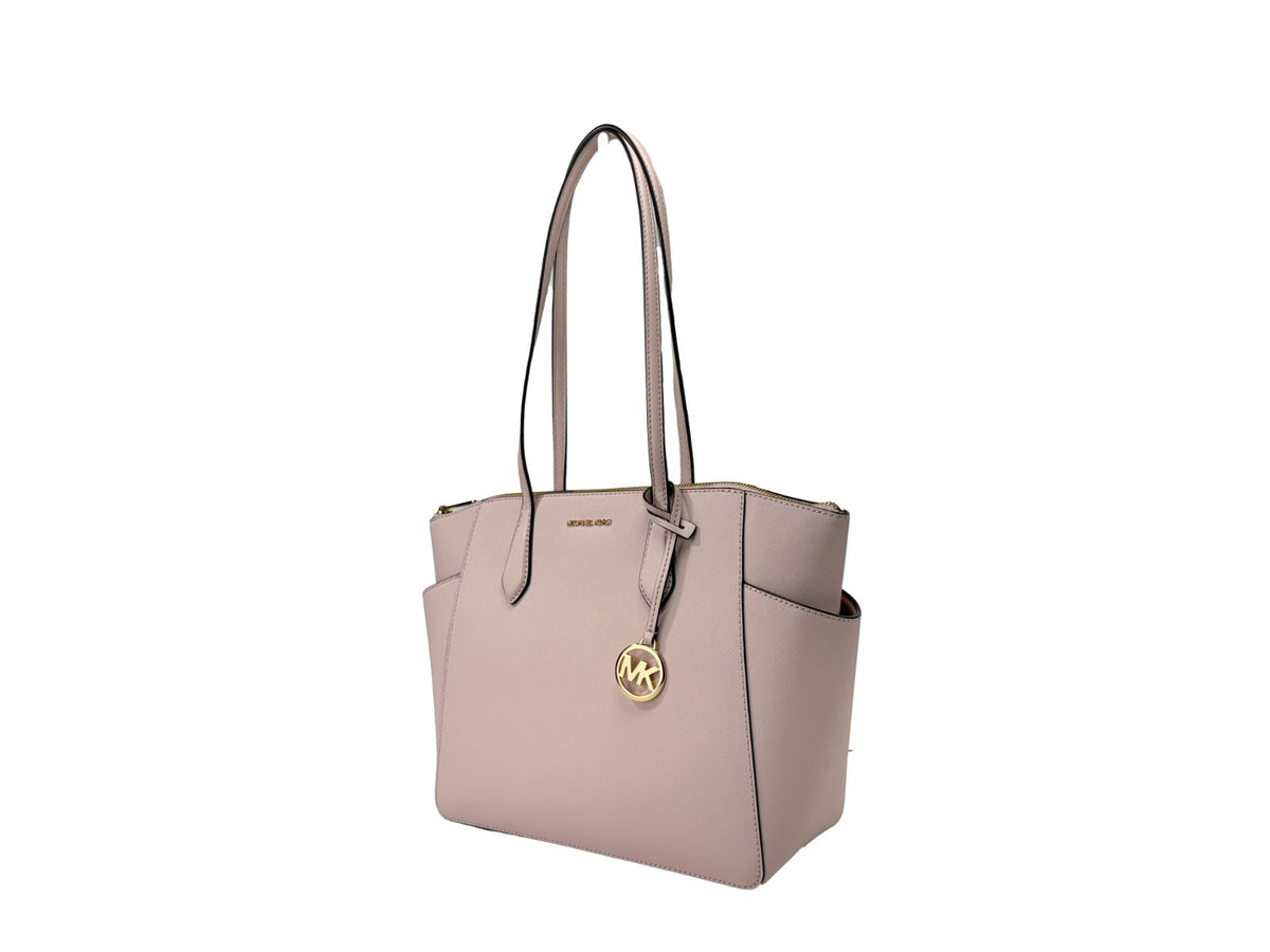 Michael Kors Marilyn Medium Signature totebag i Powder Blush – bild 2