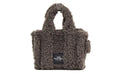Marc Jacobs The Teddy Micro totebag i grå fuskpäls
