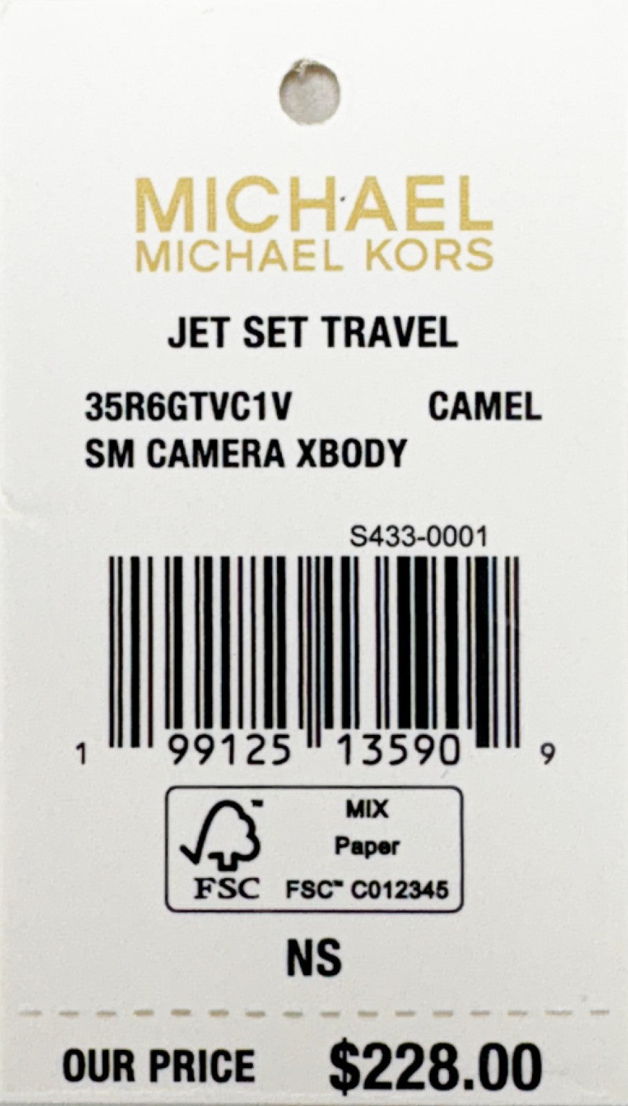 Michael Kors Small camera bag crossbody-väska i skinn och PVC – bild 4