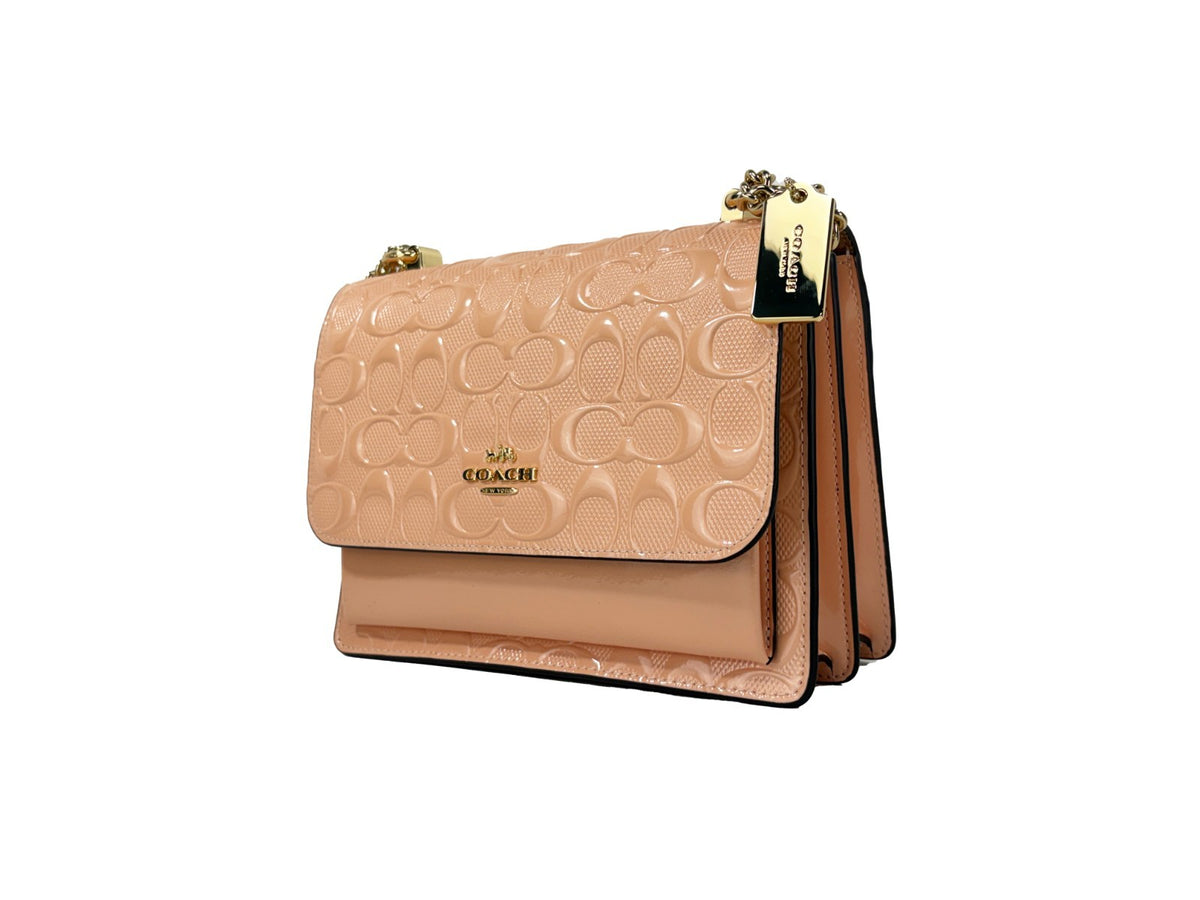 Coach Klare crossbody-väska i Faded Blush skinn – bild 2
