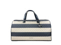 Michael Kors Grayson XL weekendväska i marinblå Signature PVC