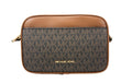 Michael Kors Small camera bag crossbody-väska i skinn och PVC