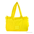 Marc Jacobs Medium Monogram totebag i Golden Kiwi frotté