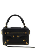 Balenciaga Box Le City Sleek handväska i svart kalvskinn