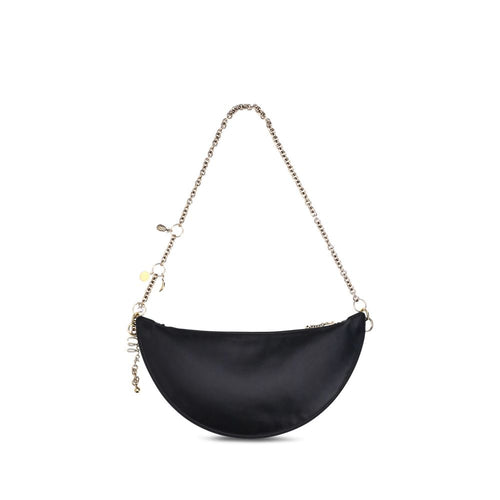 Chloé Black Calf Leather Bos Taurus Skulderveske