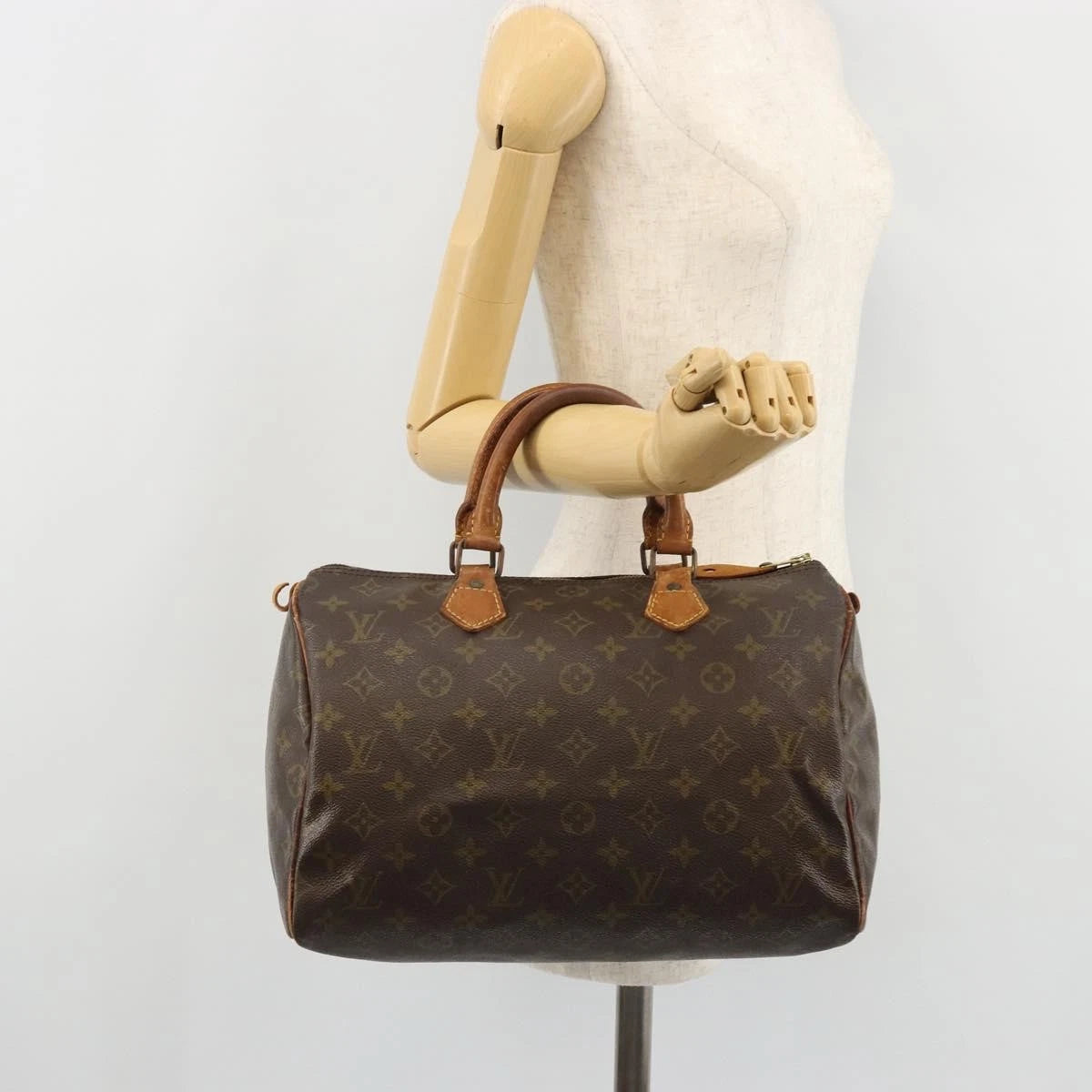 Louis Vuitton Speedy 30 Bag Monogram Canvas - Pre-Owned